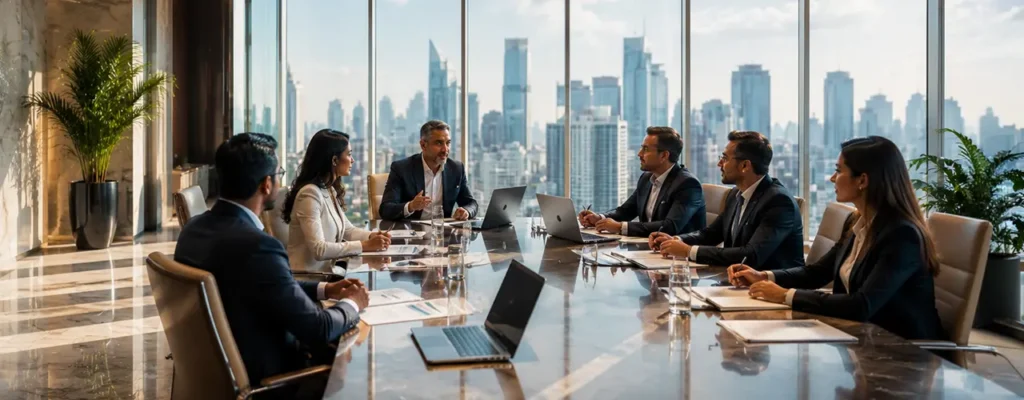 Illustrations - IT solutions for financial institutions enabling agility, security, and future-ready digital transformation with CynviaTech.