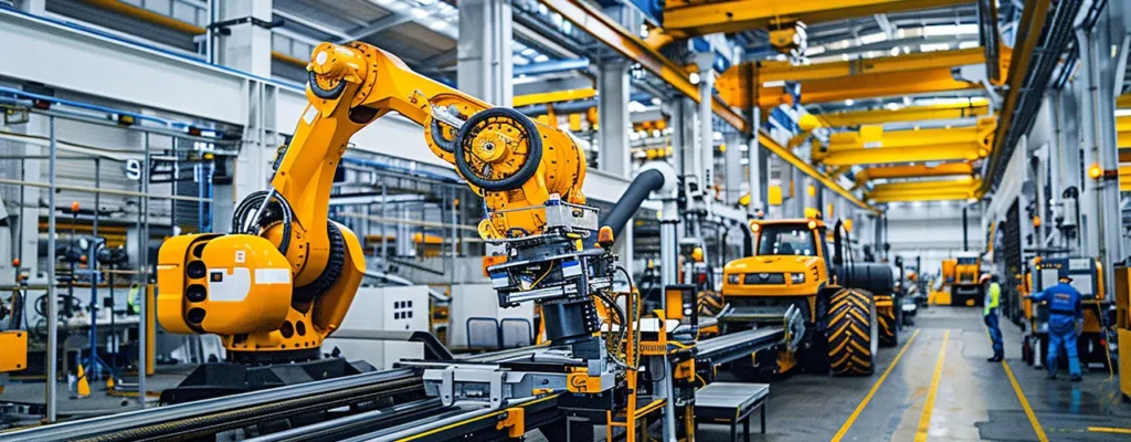 Illustrations - Digital solutions for manufacturing businesses by CynviaTech to improve operations, efficiency, & build a stronger future.